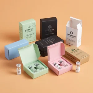 Home - Custom Printed Boxes 75 custom 5ml vial boxes for pharmaceutical essential oil and roller ball vial formats
