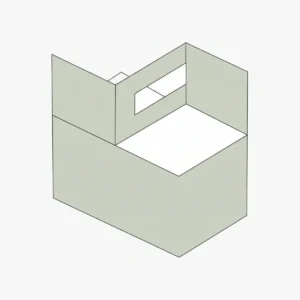 custom glass carrier box with die-cut bottle slots dividers and reinforced handle for craft beer