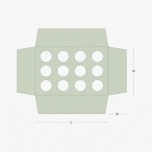 custom punch inserts with notched intersection locks showing multi-cell grid for bottle and jar protection